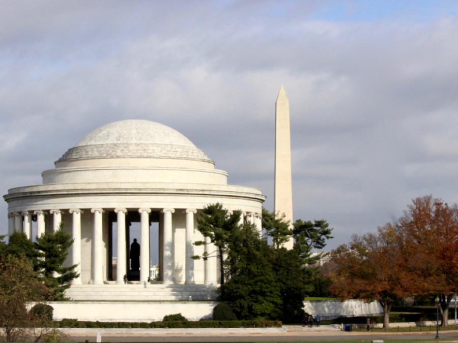Jefferson and Washington Memorials