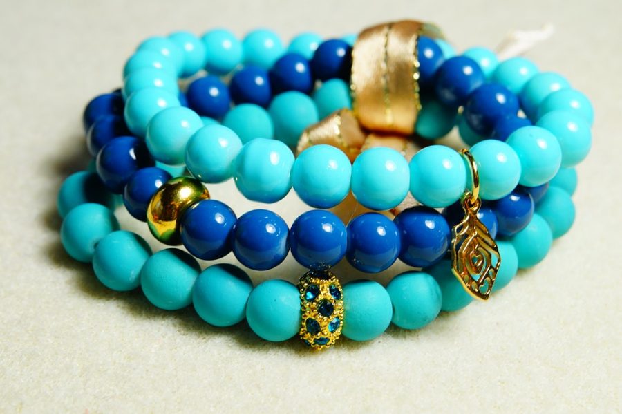 Beads Blue Bracelet