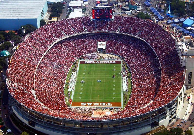The Cotton Bowl, which will play host to the 2020 Winter Classic