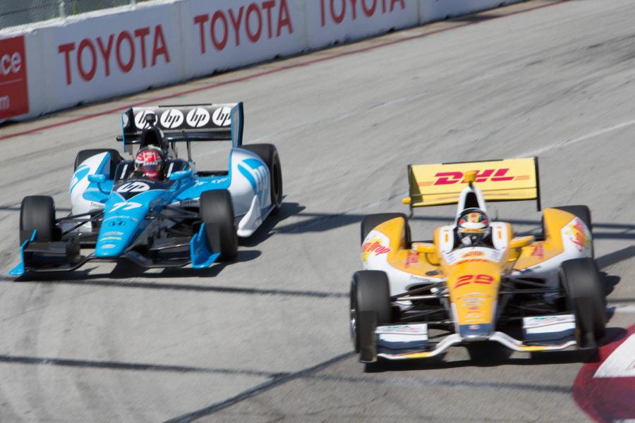 PAGENAUD WINS LONG BEACH IN CONTROVERSIAL FINISH