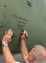 Signing the plane