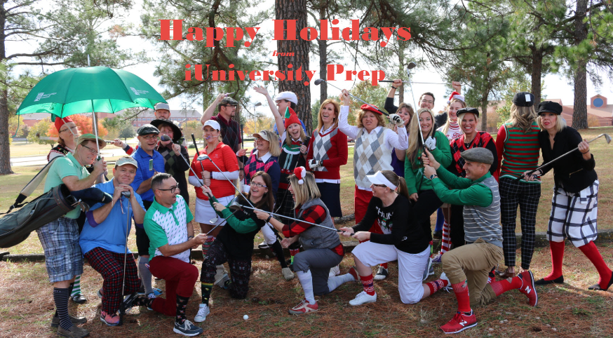 HAPPY HOLIDAYS FROM YOUR iUPREP TEACHERS AND ADMINISTRATORS