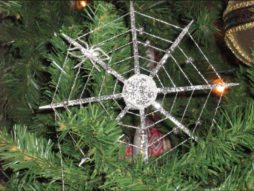 Image Source: https://commons.wikimedia.org/wiki/File:Christmas_spider_ornaments_ukraine.jpg