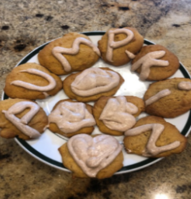 Delicious Pumpkin Cookies made by Brooklyn Stine