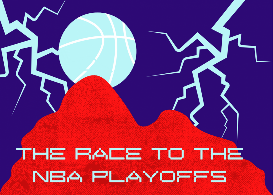 THE+RACE+TO+THE+NBA+PLAYOFFS