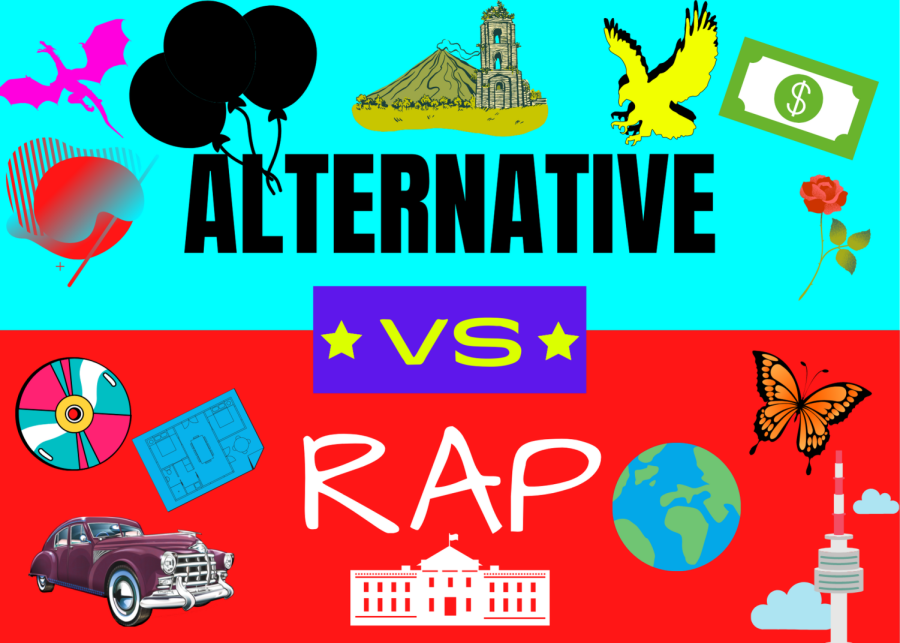 ALTERNATIVE MUSIC VS RAP MUSIC