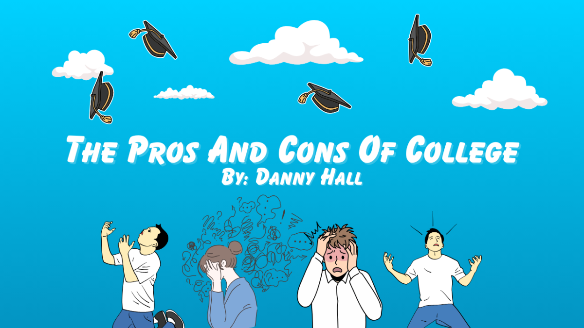 THE+PROS+AND+CONS+OF+COLLEGE