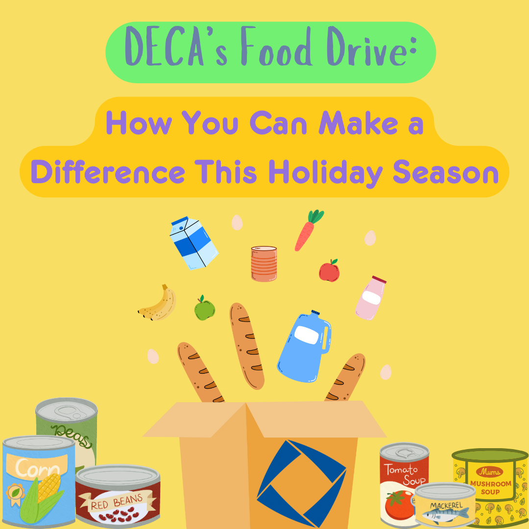 DECA's Food Drive